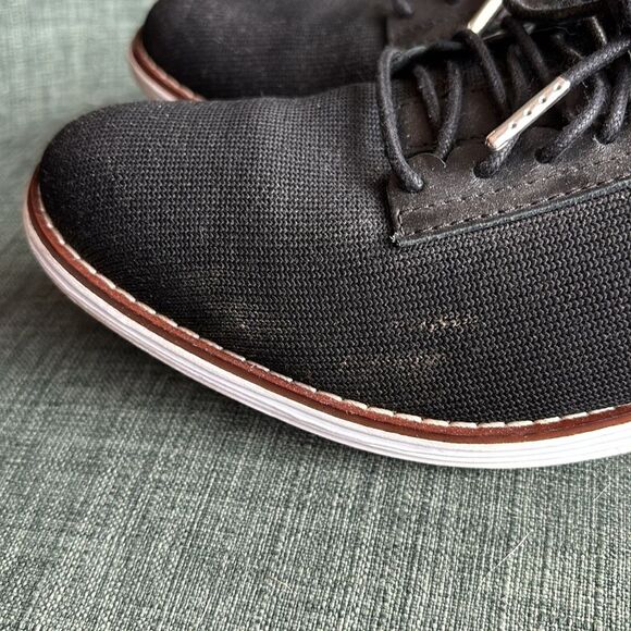 Cole Haan women Black ØriginalGrand Plain Toe Oxford Size 8B lightweight dressy - Picture 8 of 14